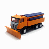 Caminhão Limpa Neve Scania P380 Maquinas Pesadas 1 87 Luppa