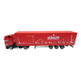 Caminhão Man F2000 Com Baú Sider Scholpp Herpa 1 87