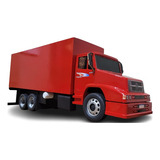 Caminhão Mb 1620 Truck Baú Gigante Em Madeira Mdf Miniatura