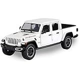 Caminhão Picape Gladiator Rubicon -parte Superior Fechada- Branco 1-24-1-27 Fundido Da Motormax 79368