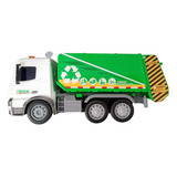 Caminhão Reciclagem Lixo Com Fricção Som E Luz Zippy Toys