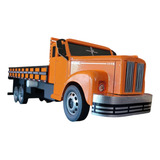 Caminhão Scânia 111s Jacaré Truck Mdf Carroceria Miniatura