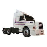 Caminhão Scânia 113h Truck Só O Cavalinho Madeira Miniatura
