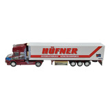 Caminhão Scania 144l 500 V8 Com Baú Frigorífico Herpa 1 87