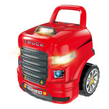 Caminhão Simulador Infantil Master Truck Com Volante Dm Toys