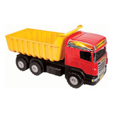 Caminhao Super Cacamba Vermelho Magic Toys 5050
