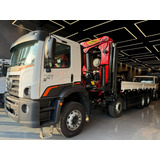 Caminhão Volkswagen 2025 Vw 31 320 8x4 Munck Madal 60t