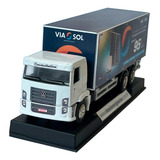 Caminhão Volkswagen Miniatura Constellation Placa Solar 1 50