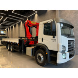 Caminhão Volkswagen Vw 26 260 6x2 Truck 2026 Munck Madal 45t