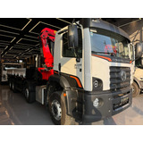 Caminhão Volkswagen Vw 31 320 8x4 2025 Munck Palfinger 60t