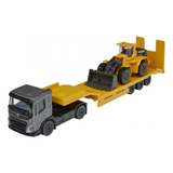 Caminhão Volvo Fmx Carreta Escavadeira Volvo Majorette 1 87