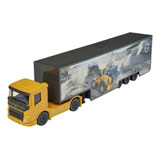 Caminhão Volvo Fmx Carreta Majorette 1 87