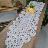 Caminho De Mesa Crochê Linha Seda Mega Promoção Feito A Mão