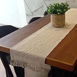 Caminho De Mesa Decorativo Macrame Cru