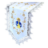 Caminho Trilho De Mesa Bordado 0 40x1 50 Rudder