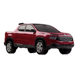 Caminhonete Miniatura Fiat Toro Metalizada Roma Brinquedos