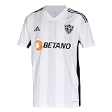 Camisa 2 Atlético Mineiro 22 23 BrancoCinza Adidas GB3492 As2 Alpha 3x L Regular 