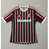 Camisa adidas Fluminense 2014 Home Gum 3 Original Tam M