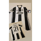 Camisa adidas Juventus 21 Torcedor Champions 2016 17 Em Exc