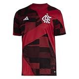 Camisa Adidas Masculina Pré Jogo Flamengo 2023 Red Black Hs5204 2gg