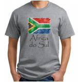 Camisa África Do Sul Bandeira Nação Mescla