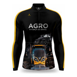 Camisa Agro Proteção Solar Uv50 Matreiro Valtra Bruto