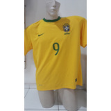 Camisa Antiga Da Seleção Brasileira Nike Original Da Época