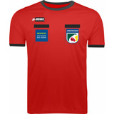 Camisa Arbitro Futebol Arbitragem Vermelha Ideias Original