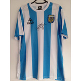 Camisa Argentina Copa Do Mundo 86