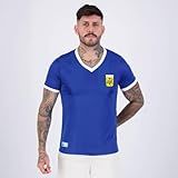 Camisa Argentina Retrô Copa 1986 Azul
