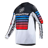 Camisa Asw Image Relay Preto Branco Roxo
