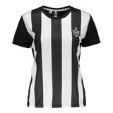 Camisa Atletico Mineiro Feminina Wag Oficial Babylook