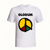 Camisa Banda Axé Reggae Olodum Camiseta Manga Curta