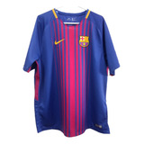 Camisa Barcelona 2016 11 Neymar Manga Curta Padrão Azul Lin