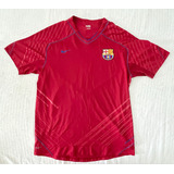 Camisa Barcelona Pre Match Nike Oficial 2007 G Impecável 