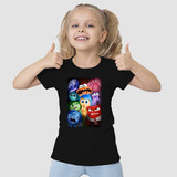 Camisa Básica Filme Emoções Divertidamente Infantil