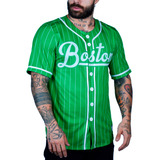 Camisa Beisebol Baseball Jersey Boston Ultra Dry Jrkt Sports