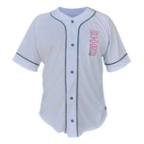 Camisa Beisebol Esporte Fujiya Baseball Jersey Bordada Kanji