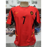 Camisa Belgica Copa Do Mundo 2002