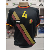 Camisa Belgica Copa Do Mundo 2014 Away Kompany 4 Oficial