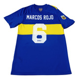 Camisa Boca Juniors 2022 Marcos Rojo Afa 6 P Azul Amarela