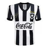 Camisa Botafogo Liga Retrô Mauricio 1989 Autografada Oficial