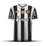 Camisa Botafogo Reebok 24 25 Novo Patrocínio Patch