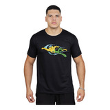 Camisa Brasil Edição Blusa Natação Olímpiadas Jogos Masculin