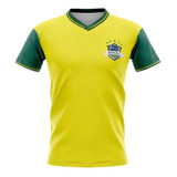 Camisa Brasil Masculina Futebol Infantil Juvenil