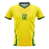 Camisa Brasil Masculina Futebol Retrô Seleção