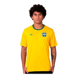 Camisa Brasil Masculina Seleção Brasileira Copa Do Mundo 22