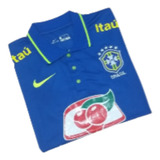 Camisa Brasil Polo Treino Graraná Azul