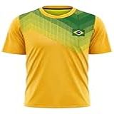 Camisa Brasil Régia Amarela