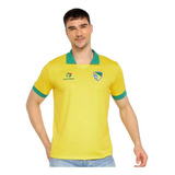 Camisa Brasil Retrô Topper Eight Sports